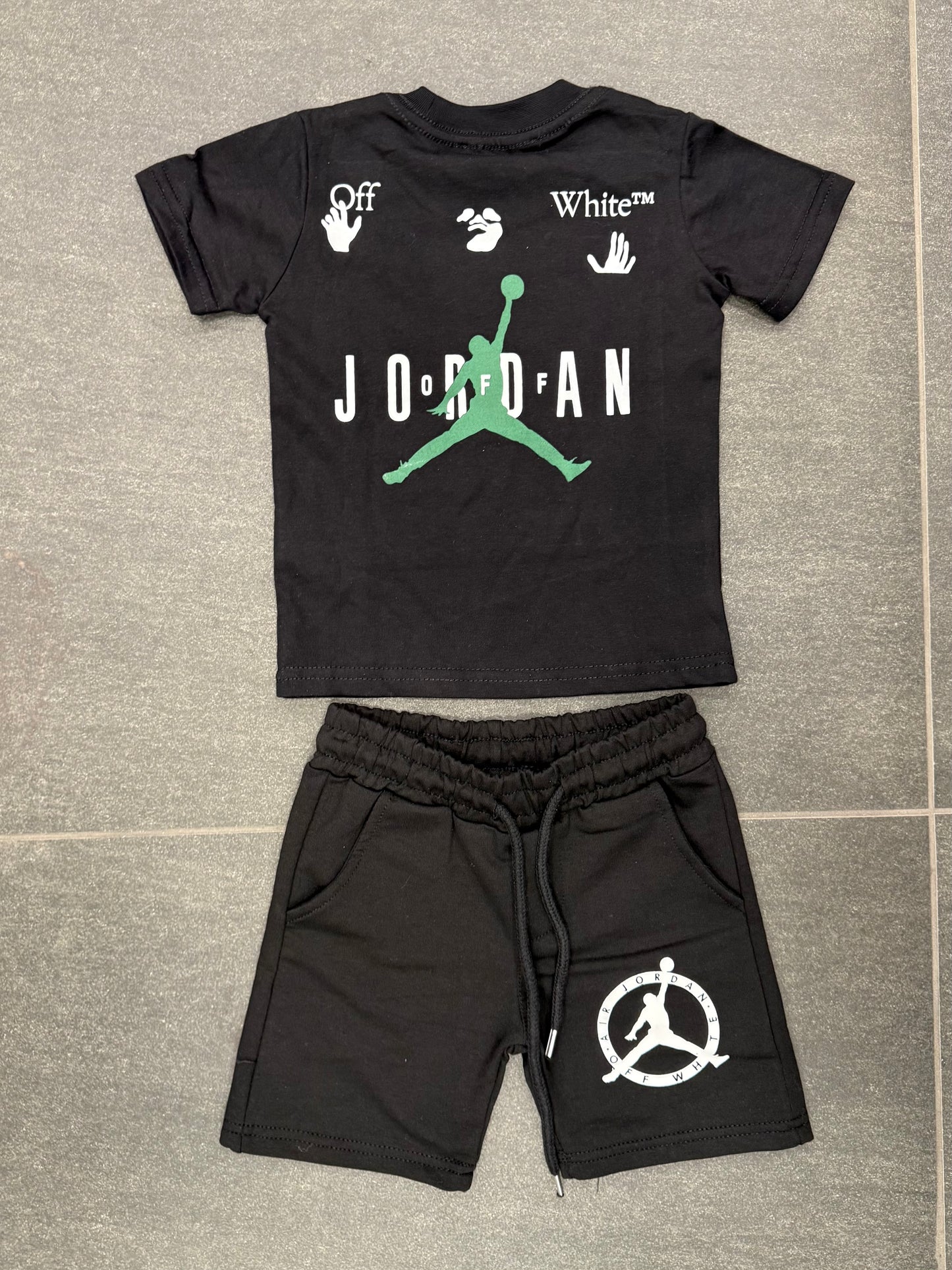 Off-White x Jordan summer set black