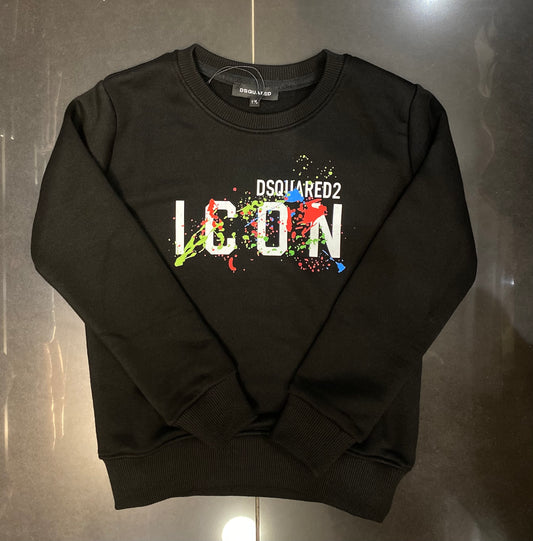 Dsquared2 icon splashes sweatshirt