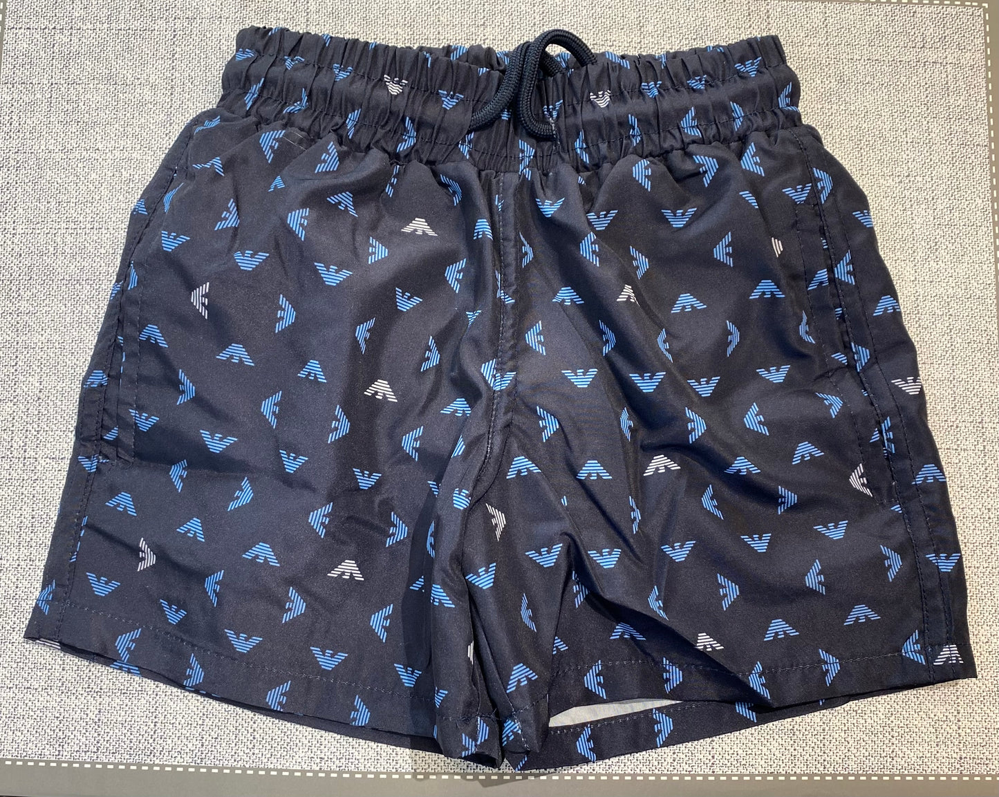 Armani blue swimwear