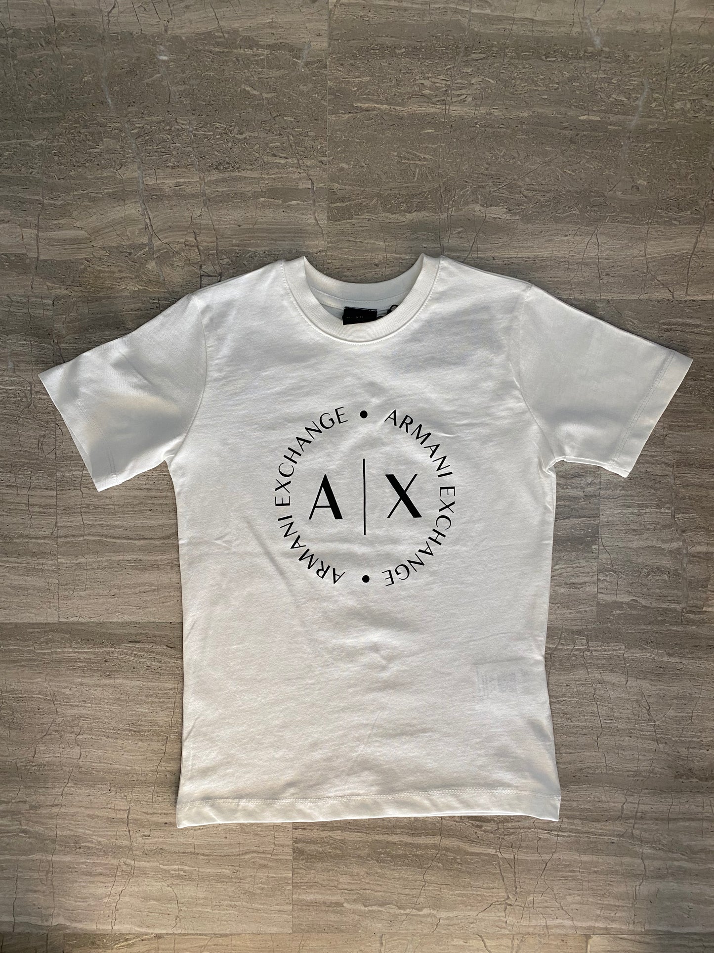 Armani white T-shirt A|X