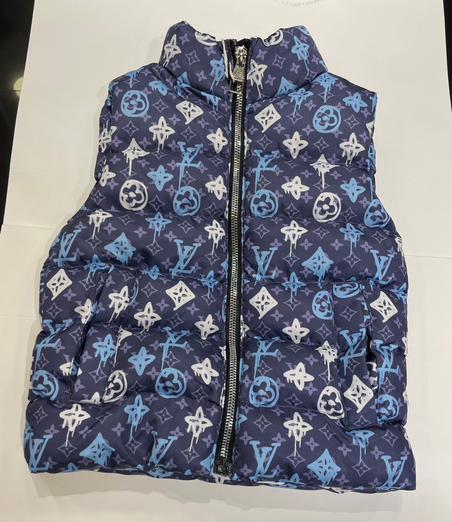 Louis Vuitton blue gilet