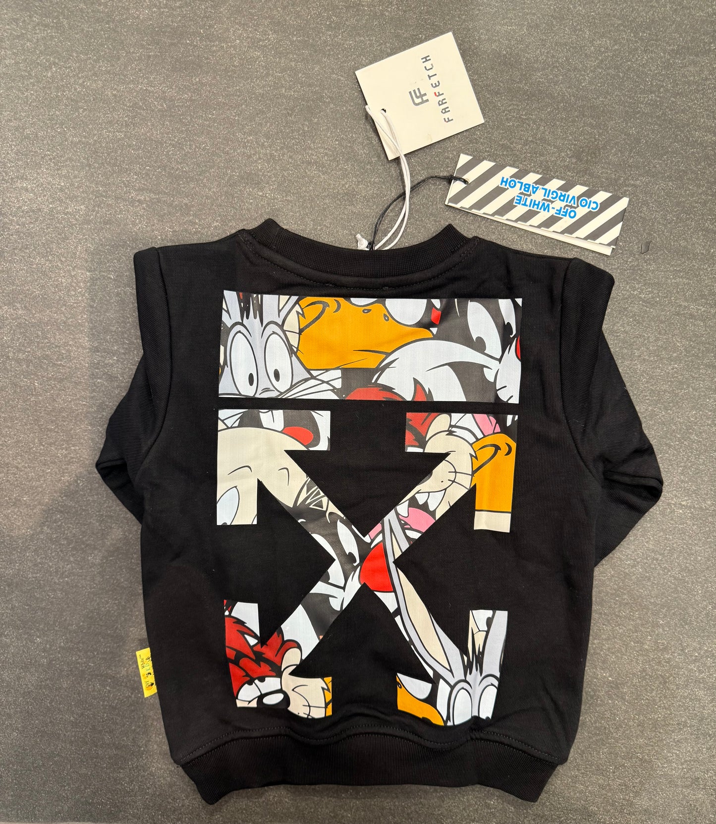 Off-White black sweatshirt