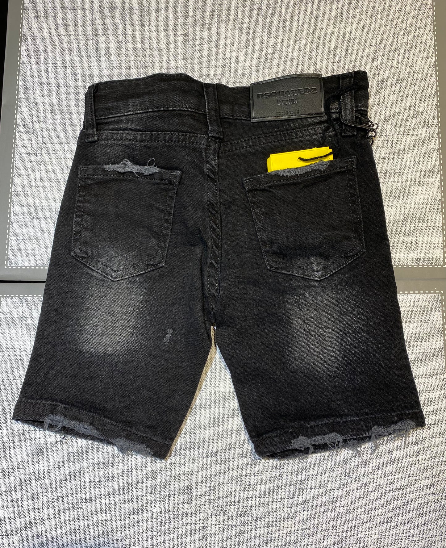 Dsquared2 ICON jean shorts black