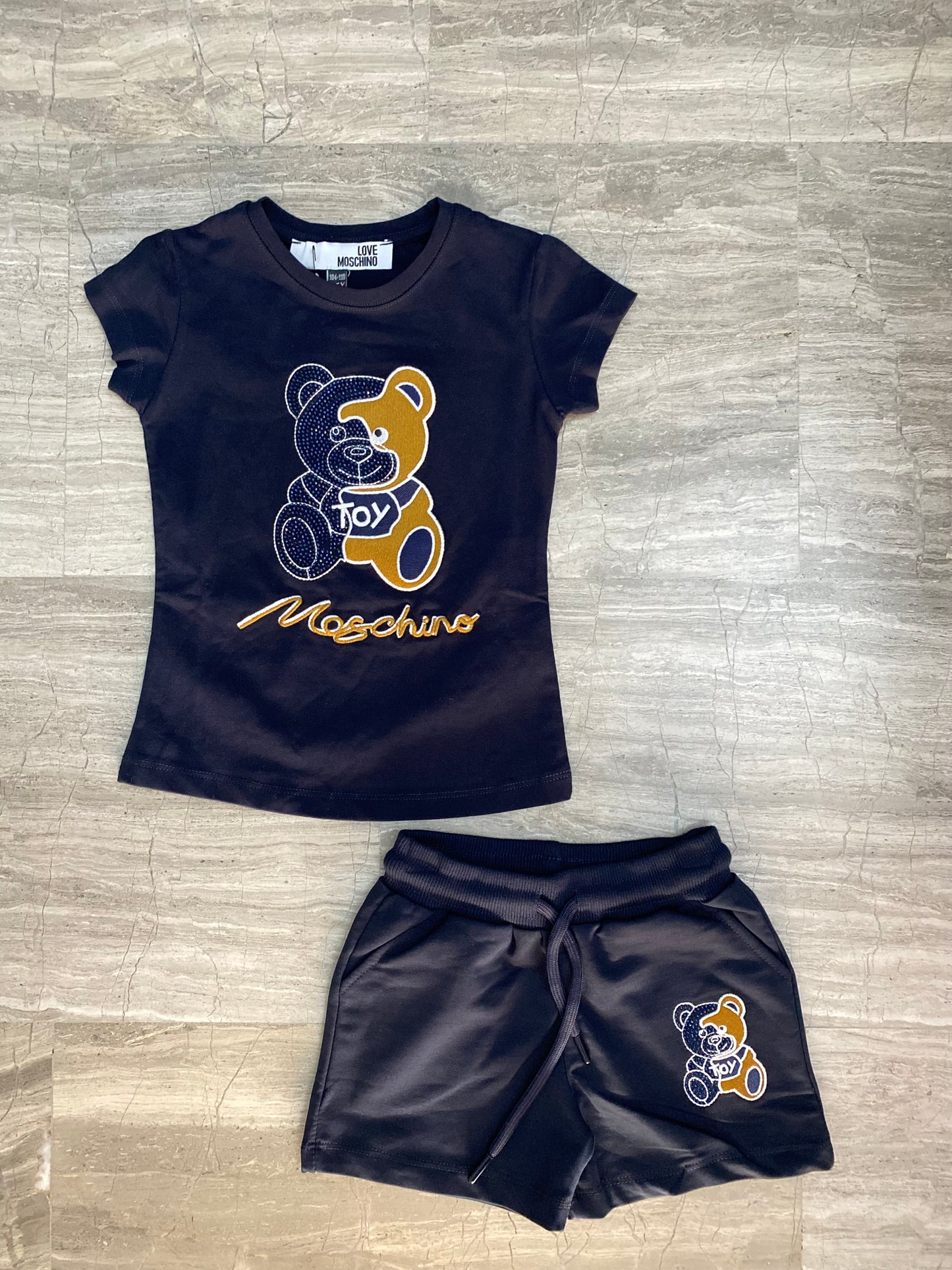 Moschino set blue