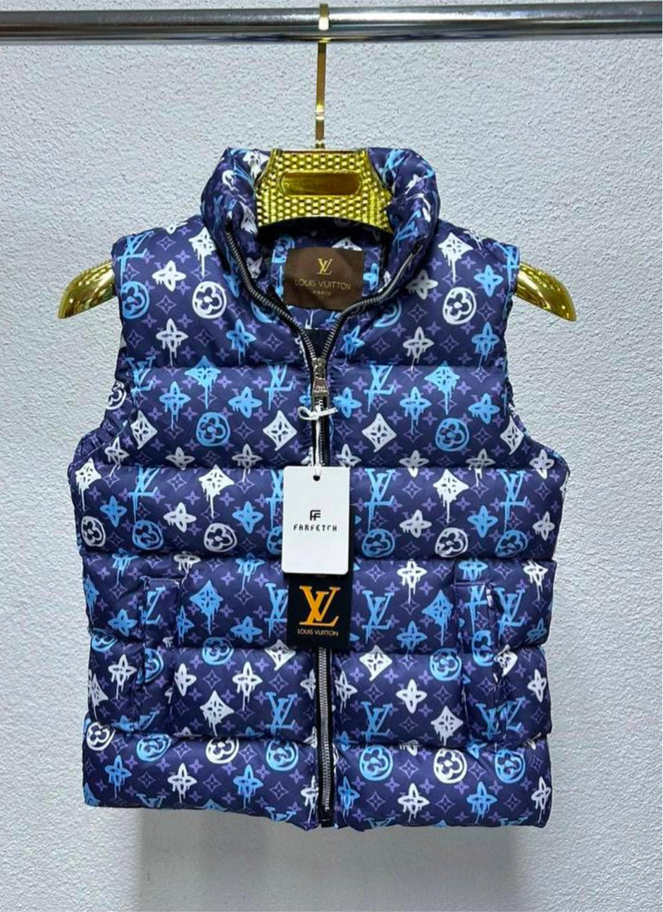 Louis Vuitton blue gilet