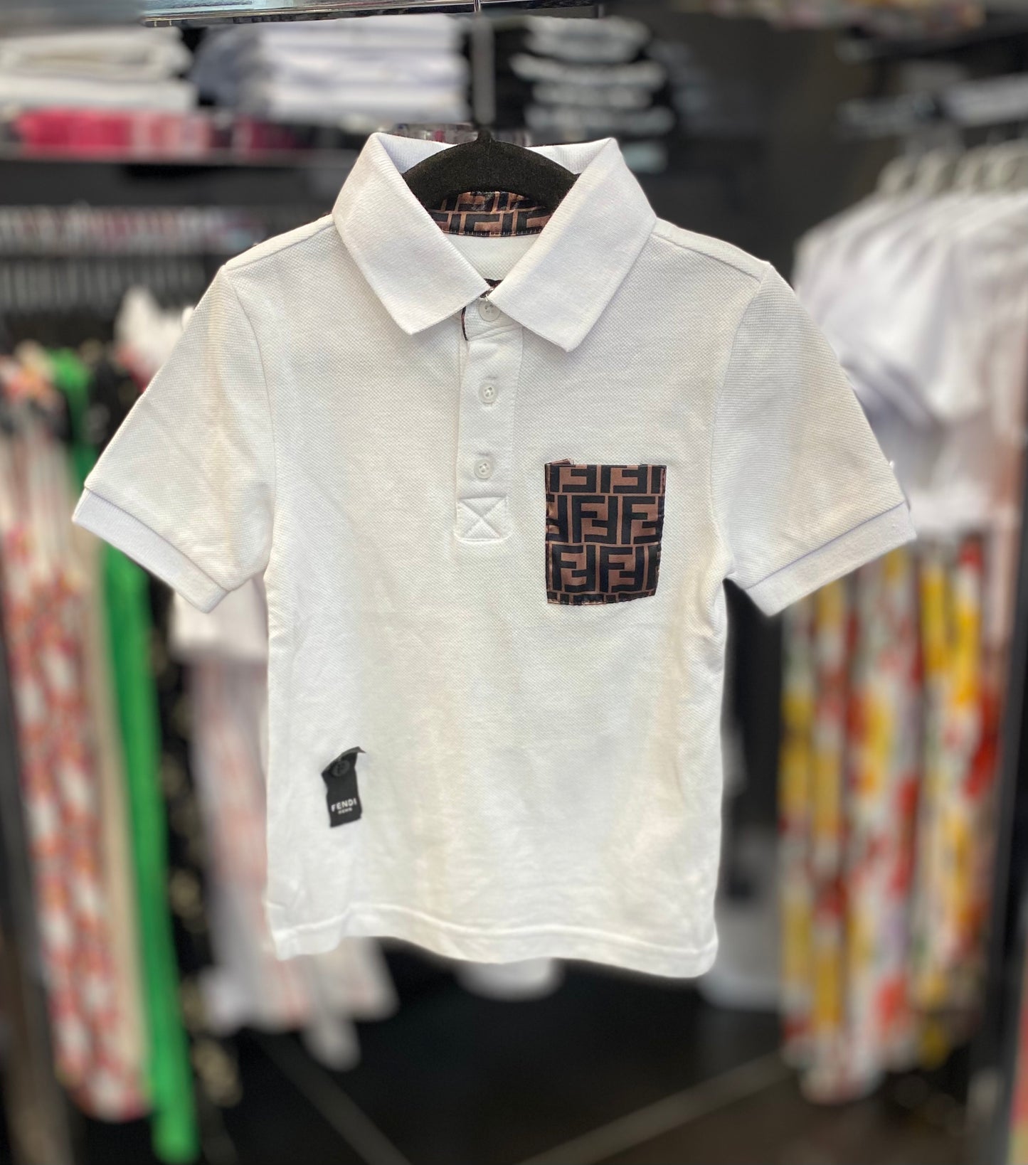 Fendi polo T-shirt