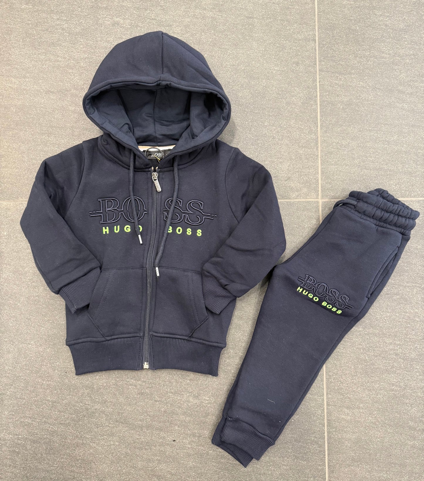 Boss tracksuit blue