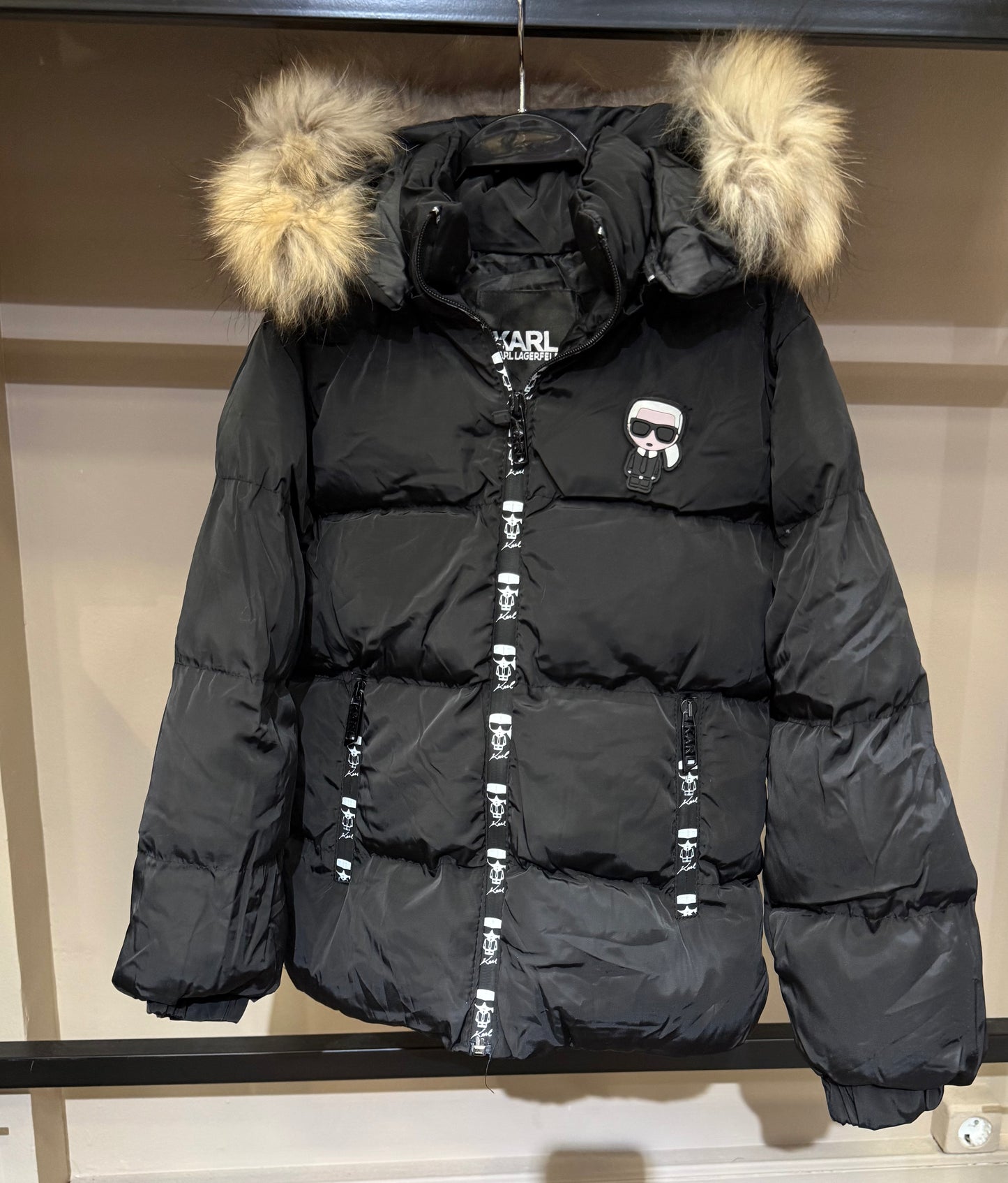 Karl Lagerfeld puffer