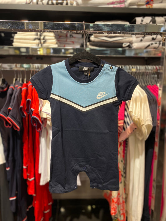 Nike Bebe ολόσωμο φορμάκι μπλε-γαλάζιο