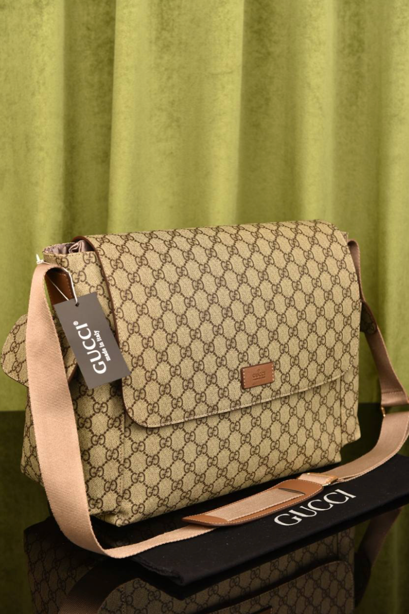 Gucci Diaper Bag Beige