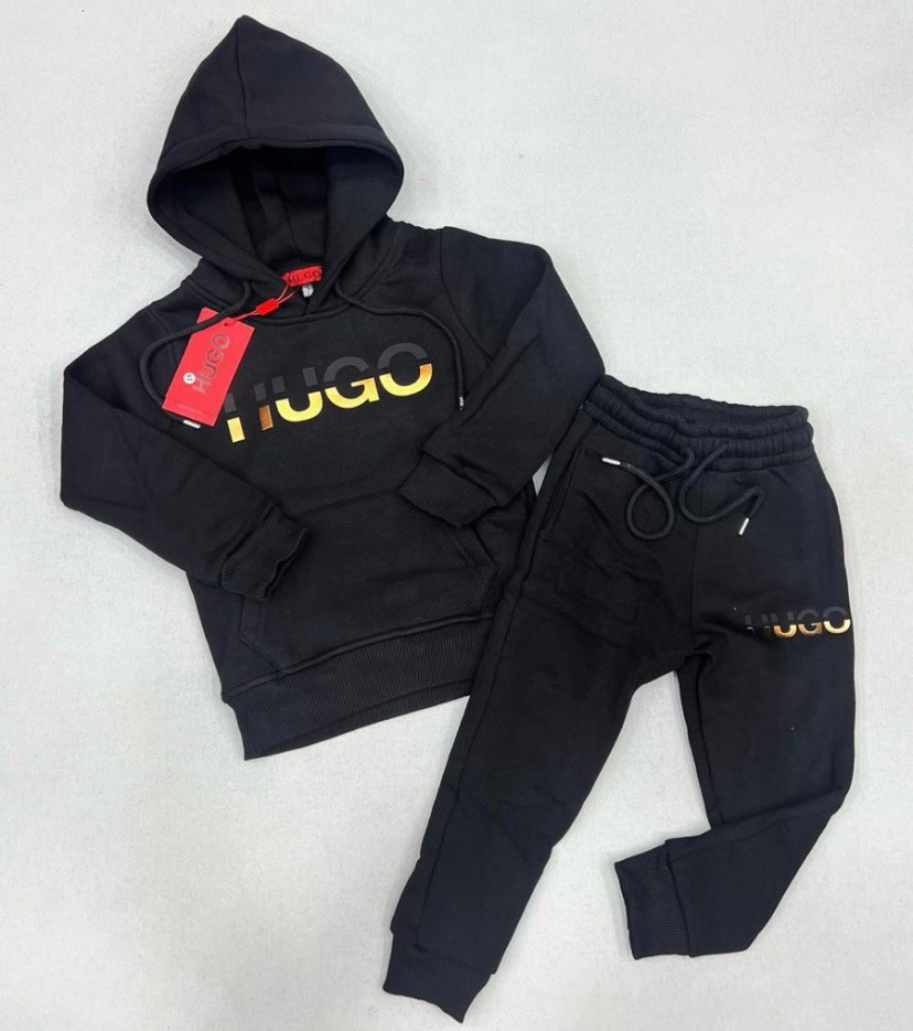 Hugo tracksuit black