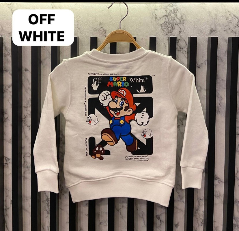 Off - White Super Mario white