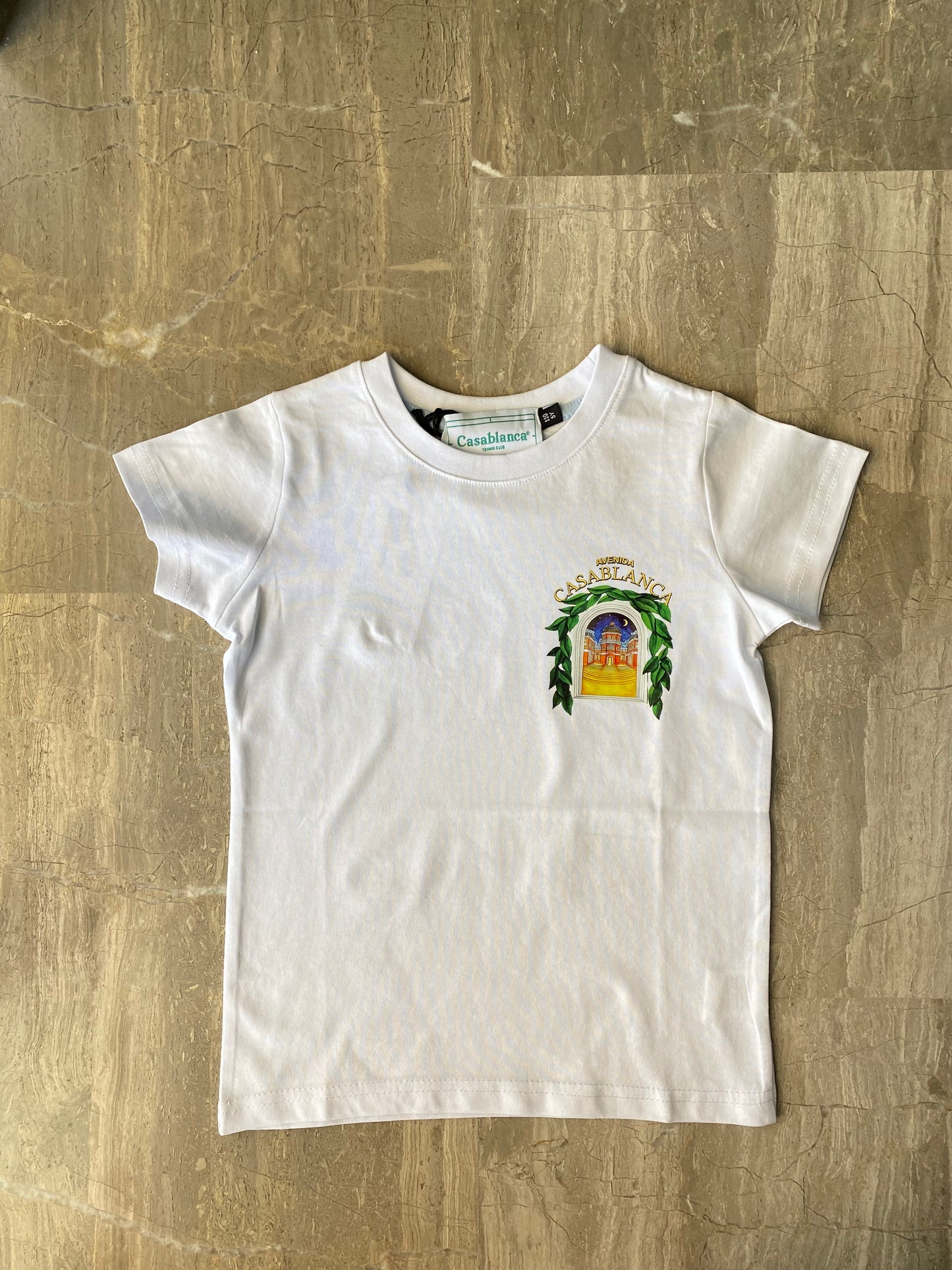 Casablanca white T-shirt