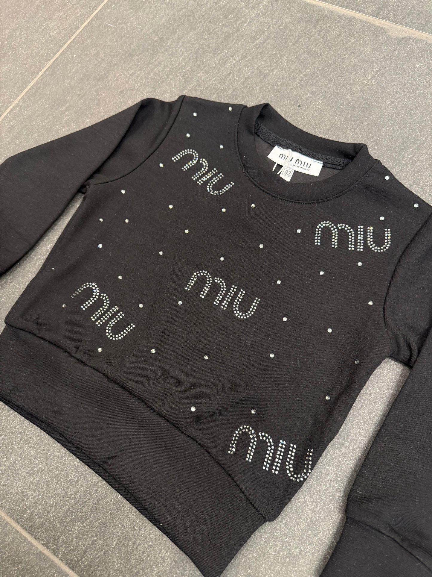 Miu Miu sweatshirt black