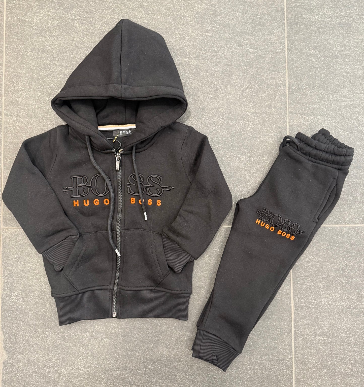 Boss tracksuit black