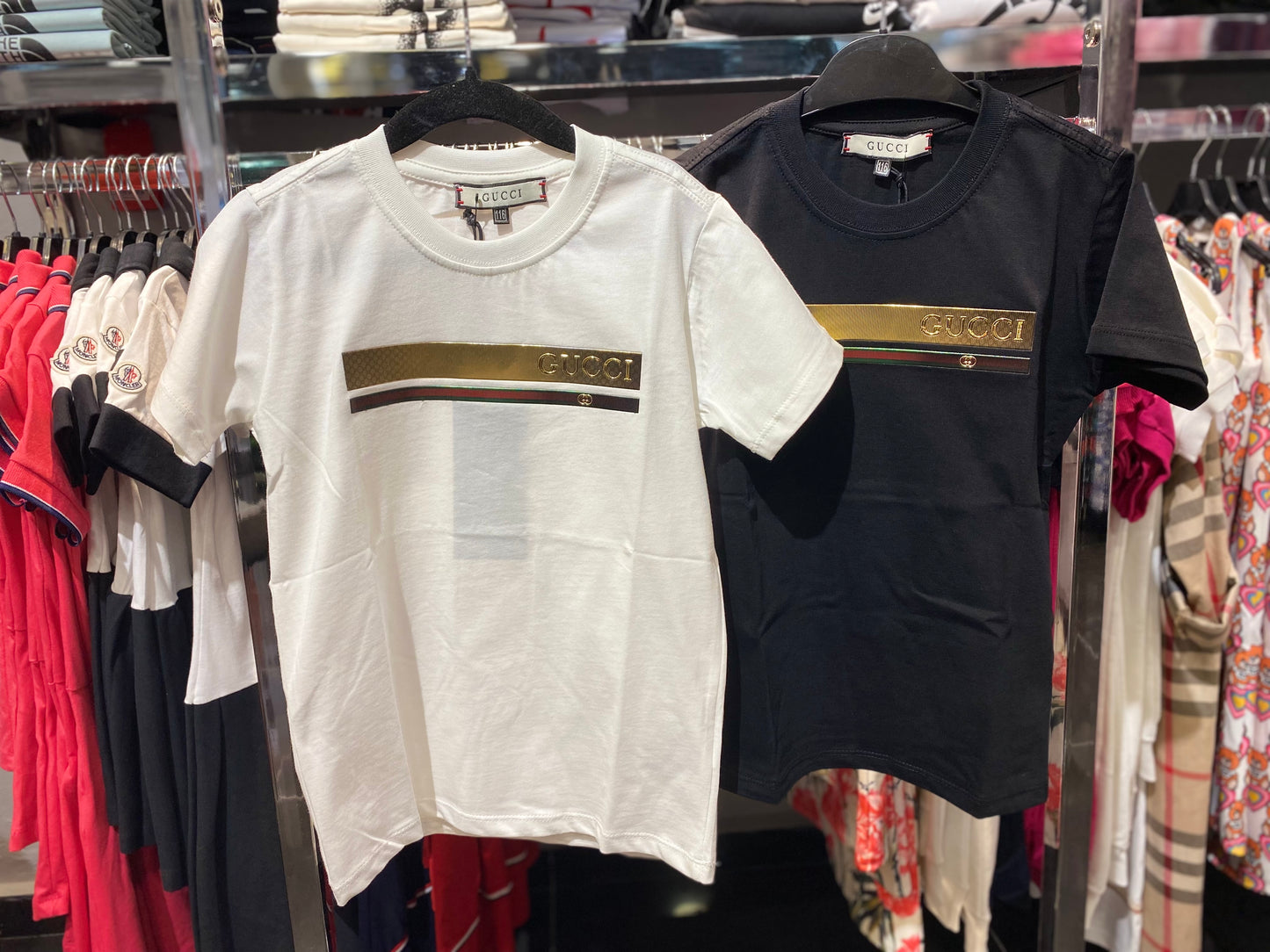 Gucci T-shirt white-gold