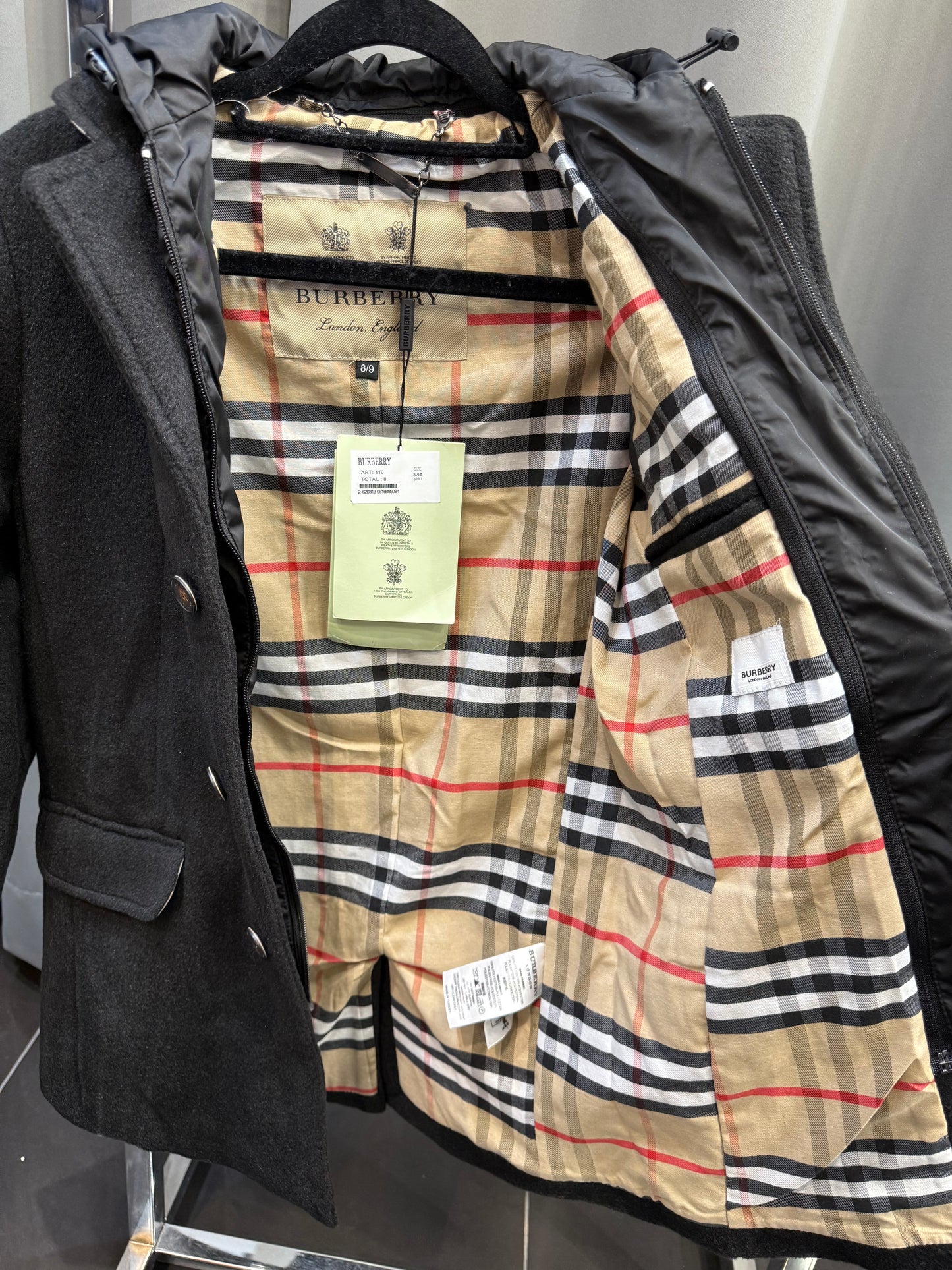 Burberry coat