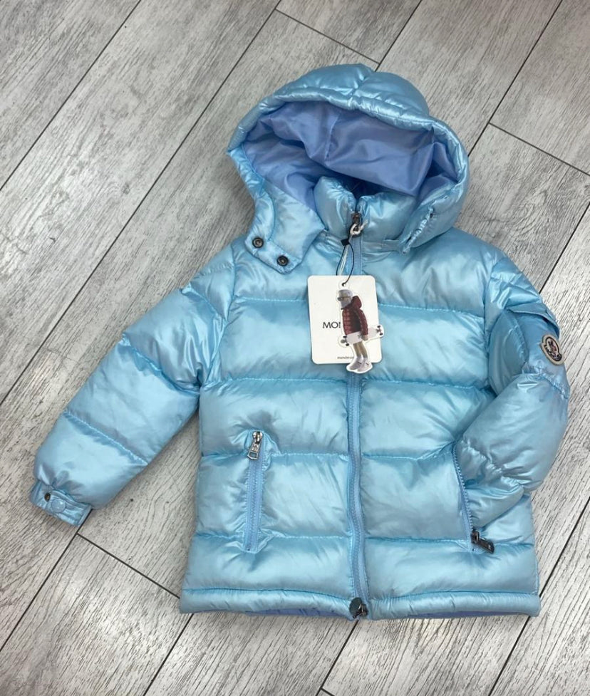 Moncler maya puffer γαλάζιο