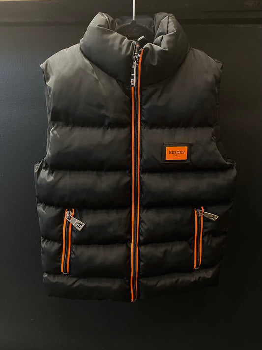 Hermes black gilet