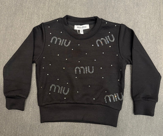 Miu Miu sweatshirt black