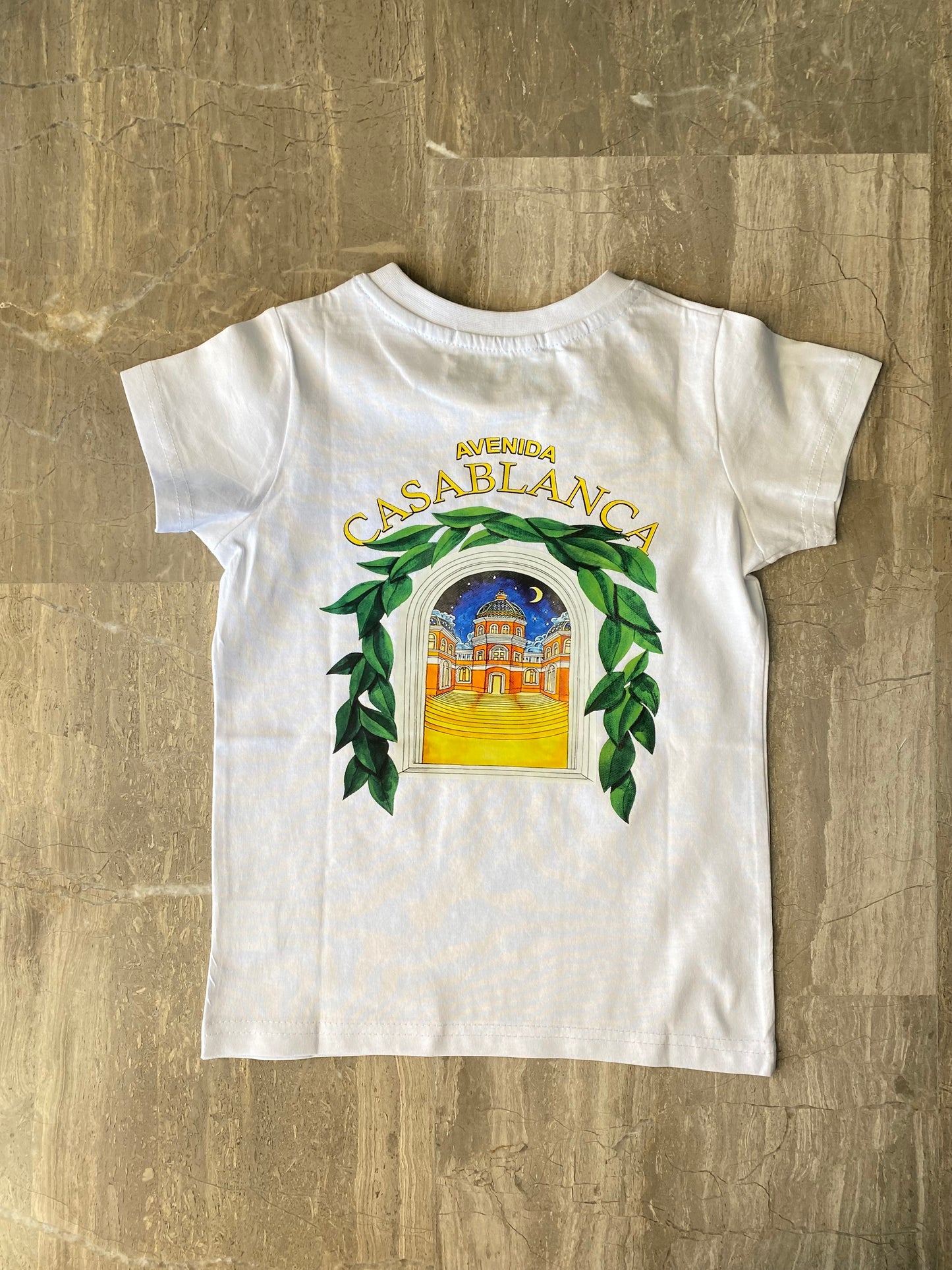 Casablanca white T-shirt