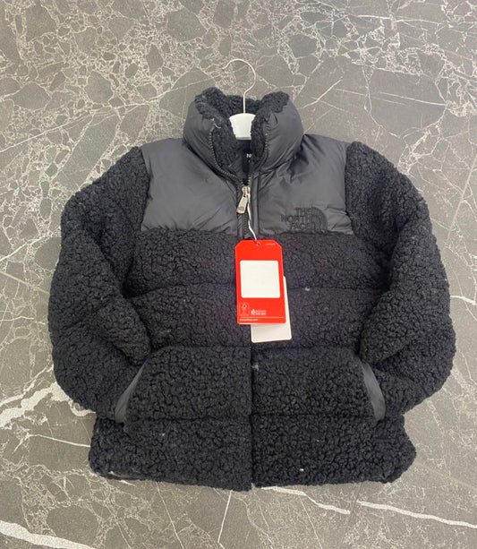 North Face Wool Puffer black