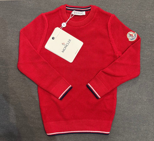 Moncler sweater red