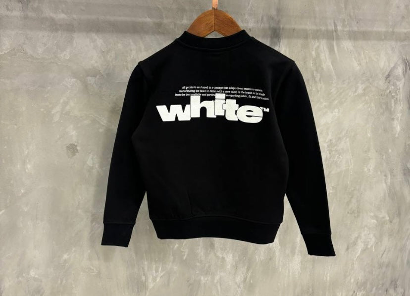 Off-White black sweatshirt