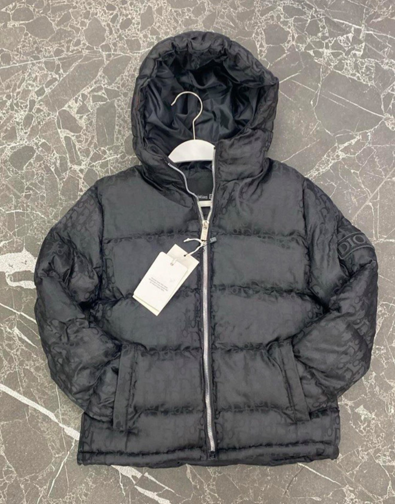 Dior black puffer