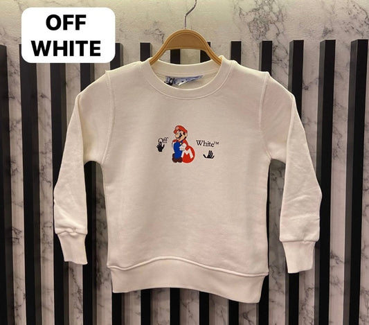 Off - White Super Mario white