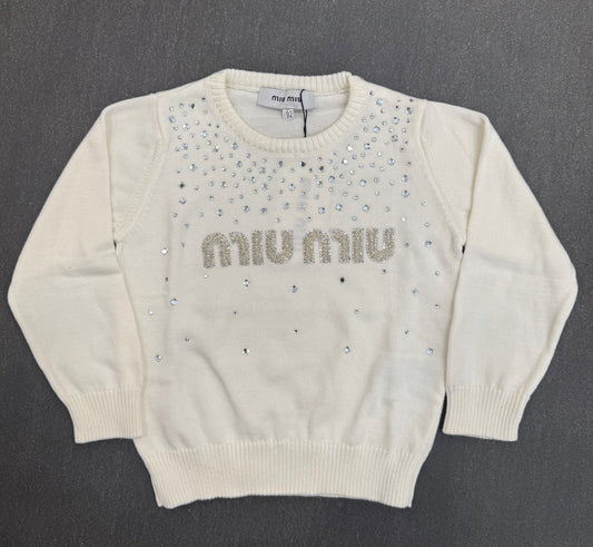 Miu Miu sweater white