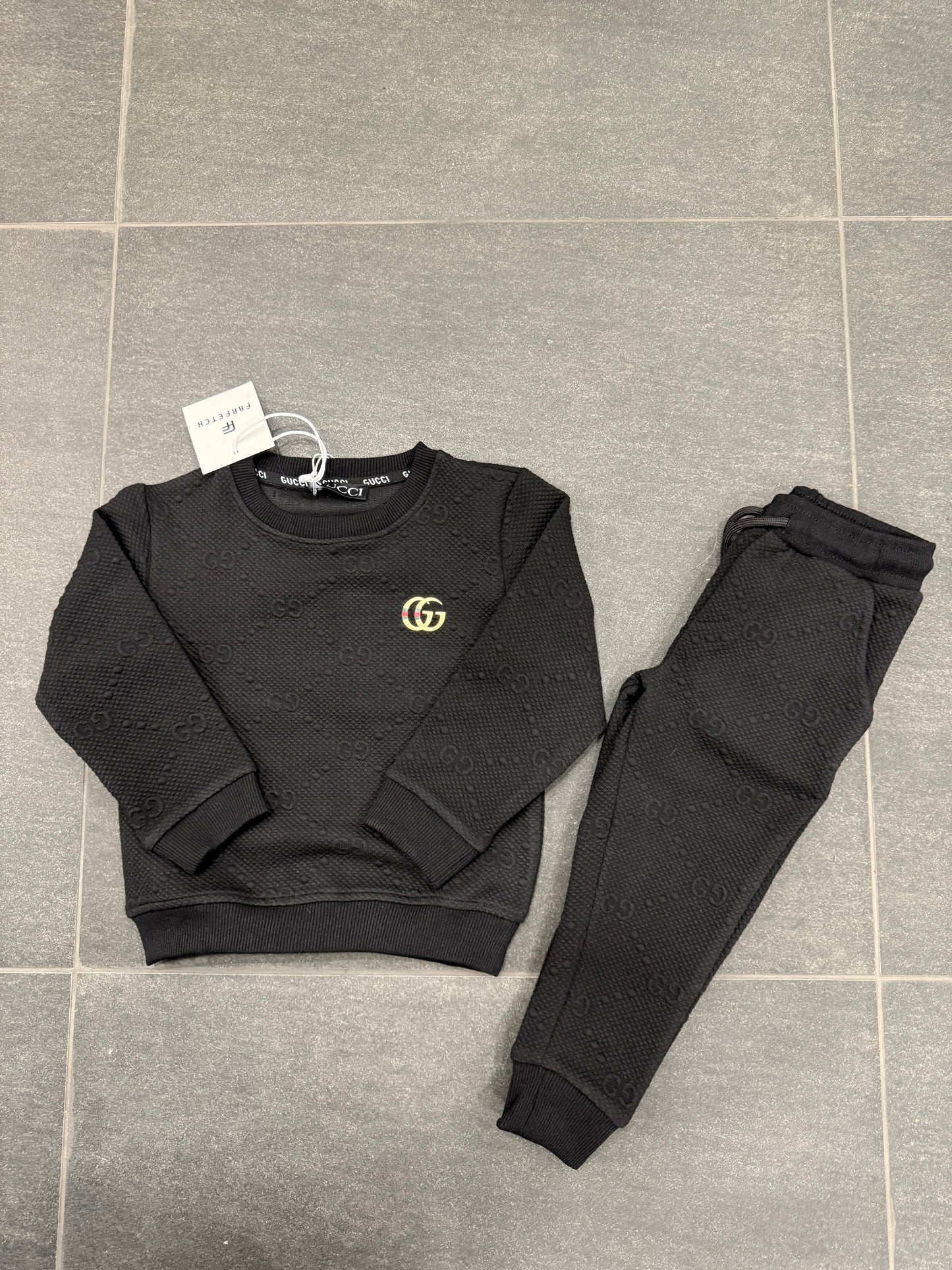 Gucci black tracksuit