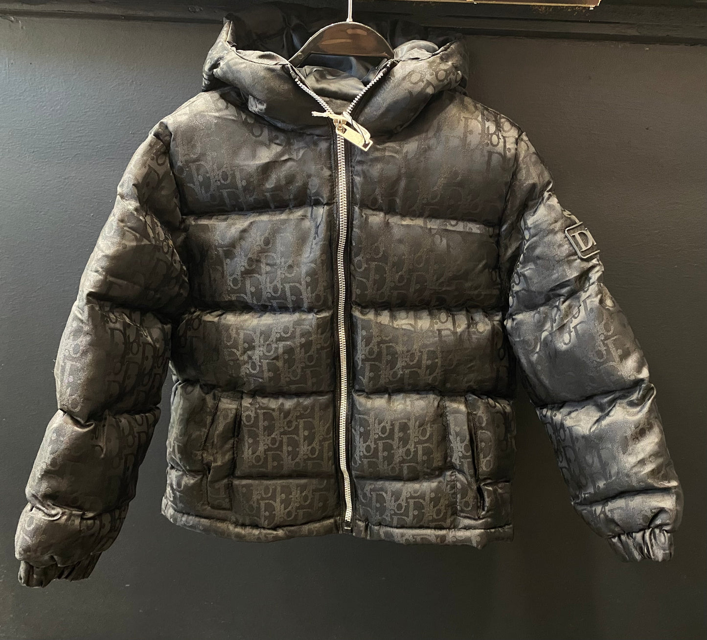 Dior black puffer