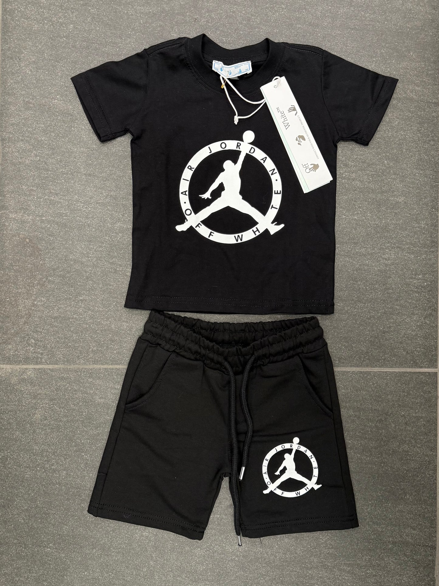 Off-White x Jordan summer set black
