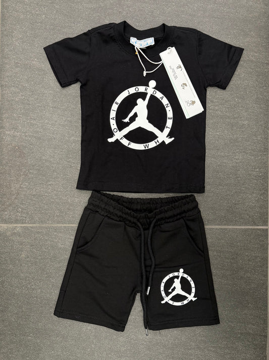 Off-White x Jordan summer set black