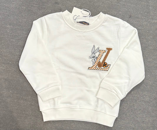 Louis Vuitton sweatshirt white