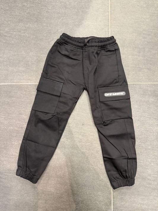 Off-White cargo pants black