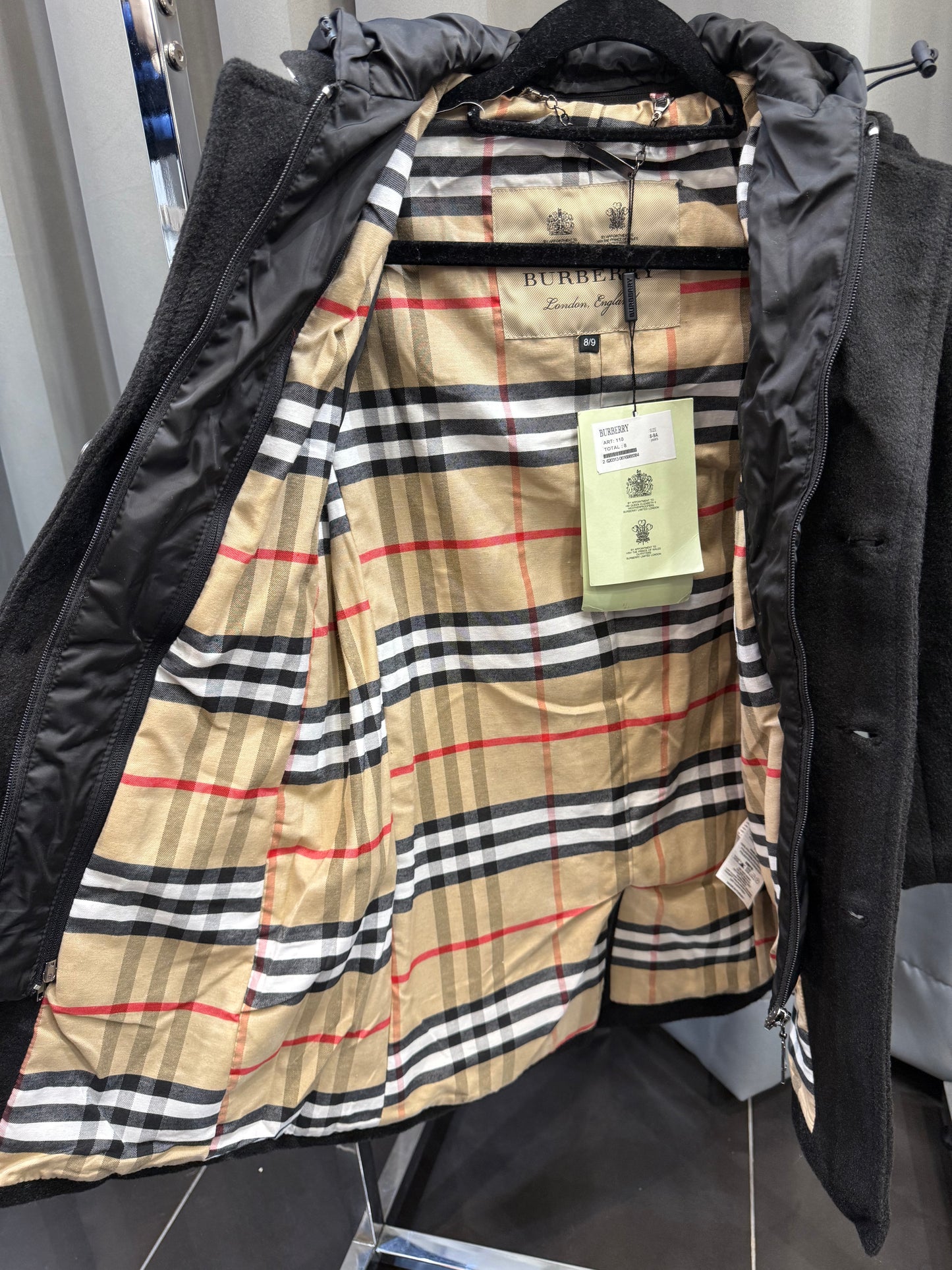 Burberry coat