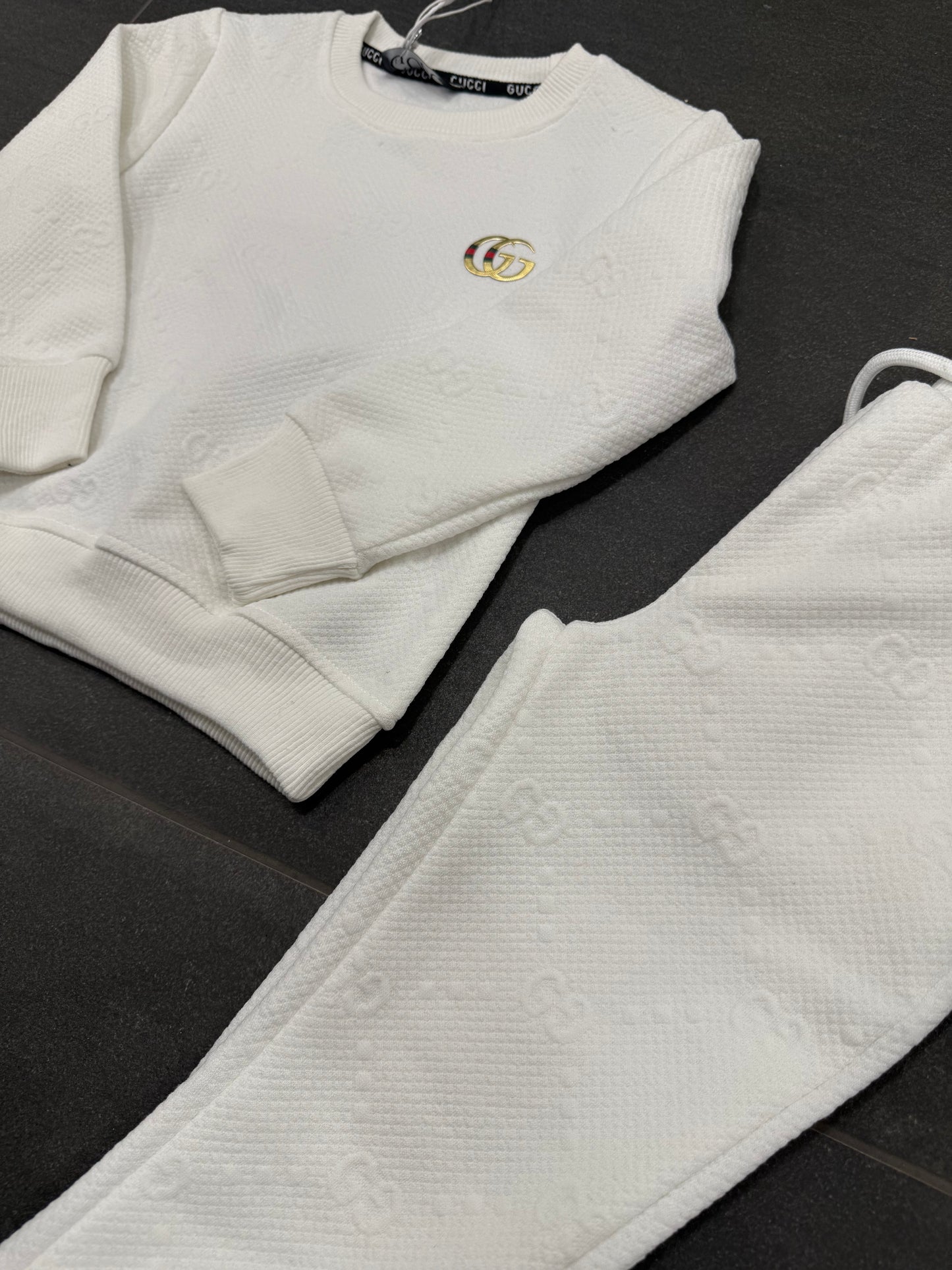 Gucci white tracksuit