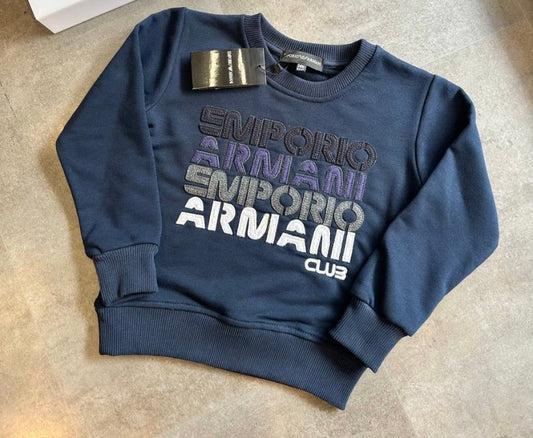 Armani sweatshirt blue