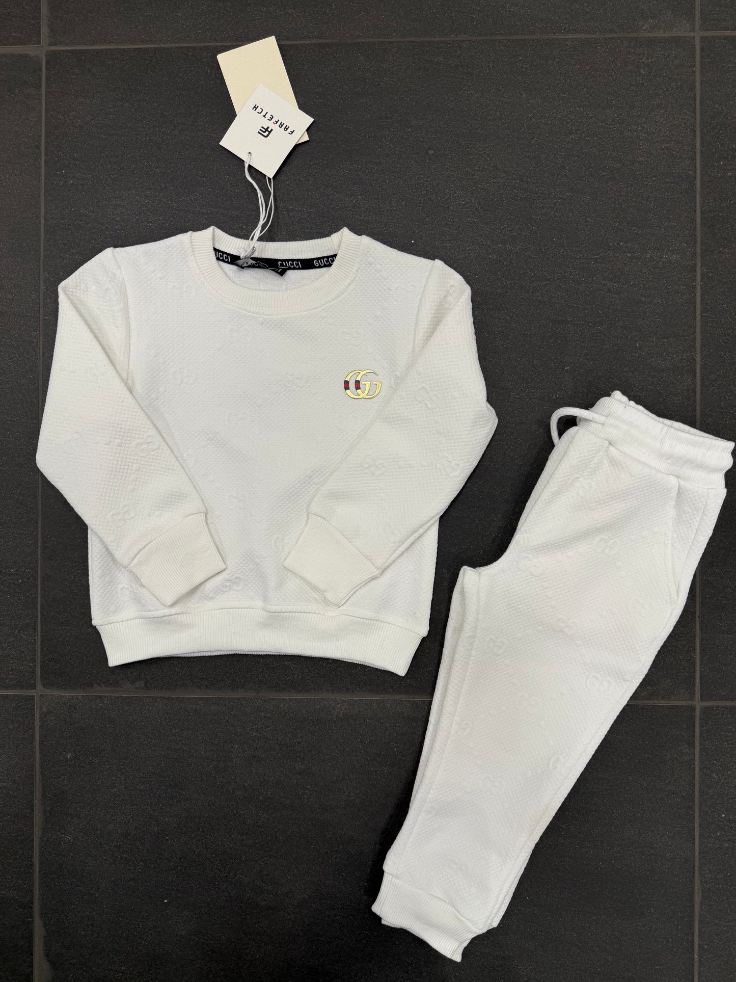 Gucci white tracksuit