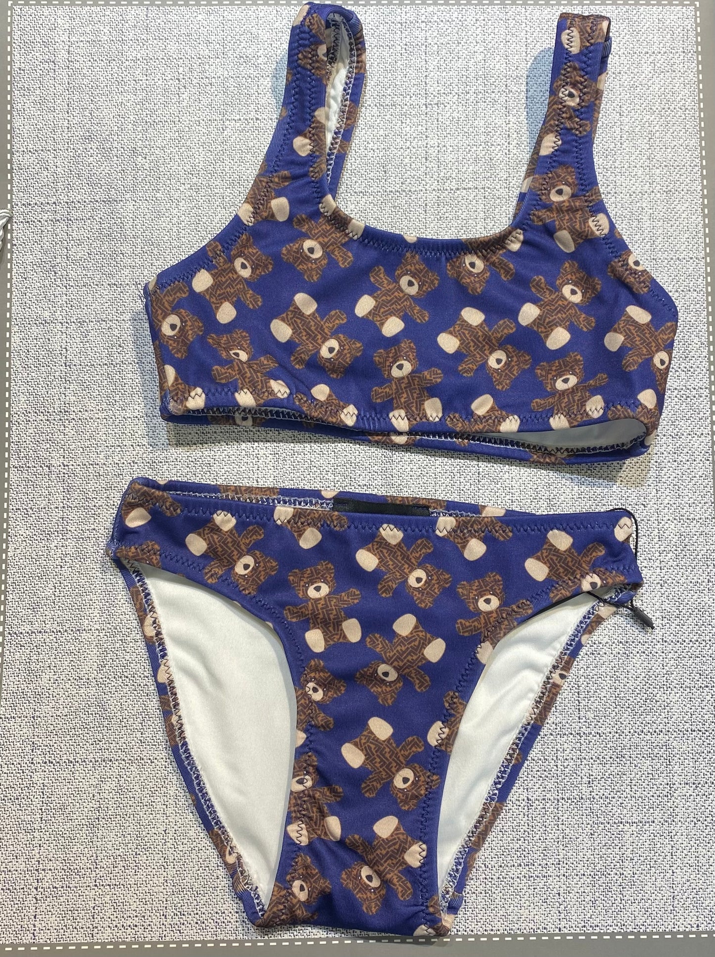 Fendi bikini blue
