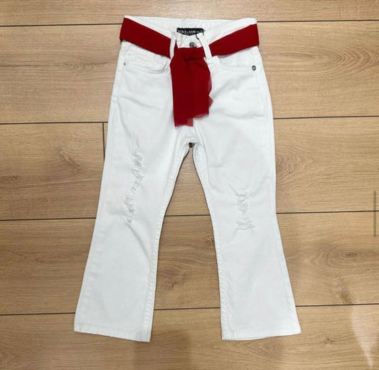 Dolce & Gabbana white jean