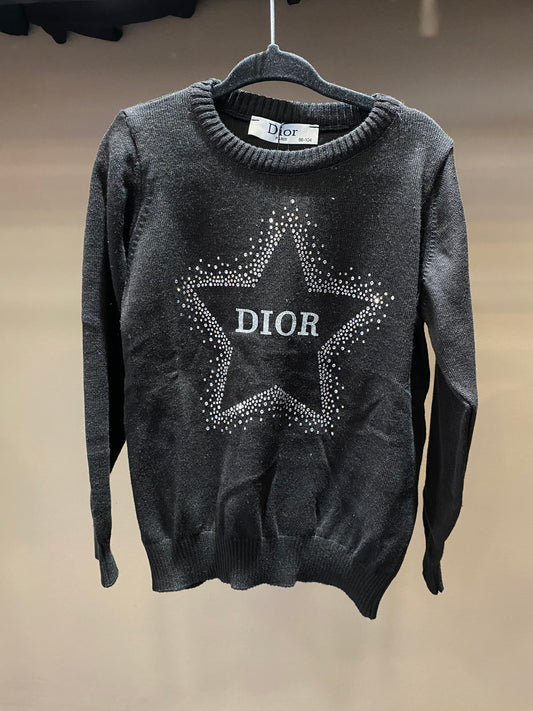 Christian Dior Black Sweater