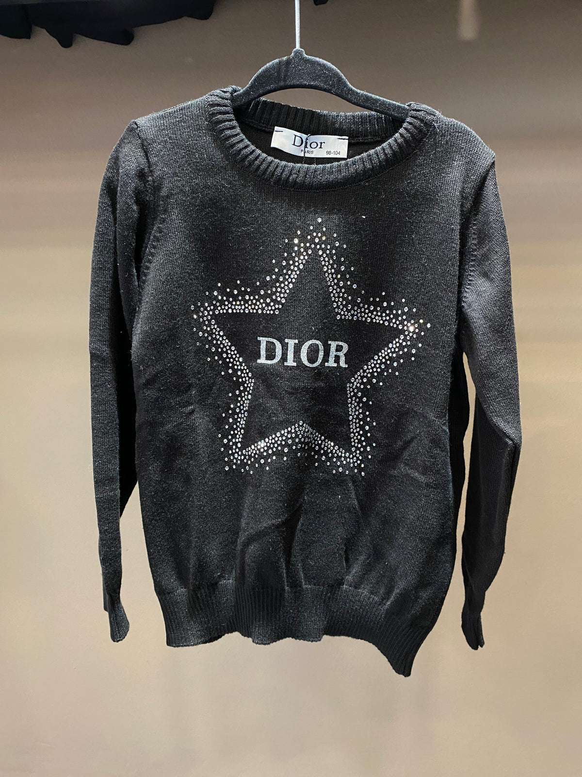 Christian Dior Black Sweater