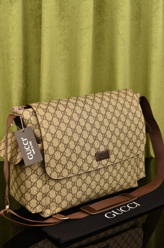 Gucci Diaper Bag brown