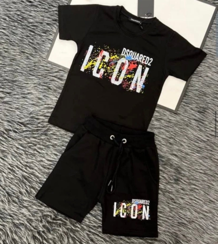 Dsquared2 ICON black summer set